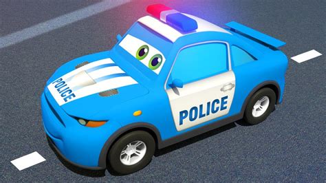 Police Car Cartoon