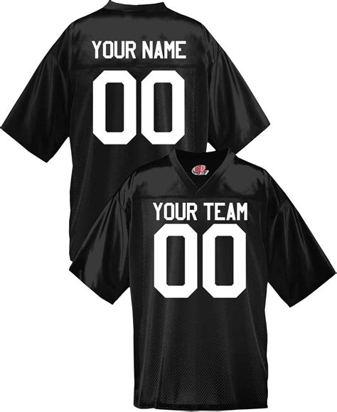 Amazon.com: Custom Football Jersey for Men You Design Online with Your ...