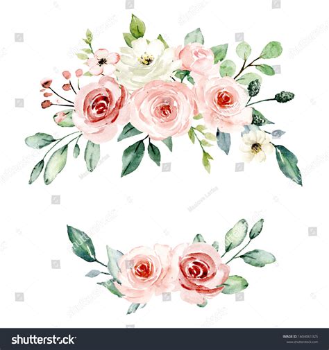 4,054 Floral Border Blush Pink Images, Stock Photos & Vectors ...