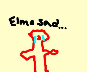 ELMO IS SAD - Drawception