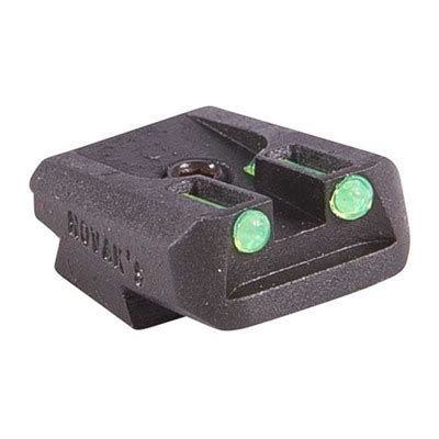 1911 Fiber Optic Rear Sights - Fiber Optic Lo-mount Rear Sight Green ...