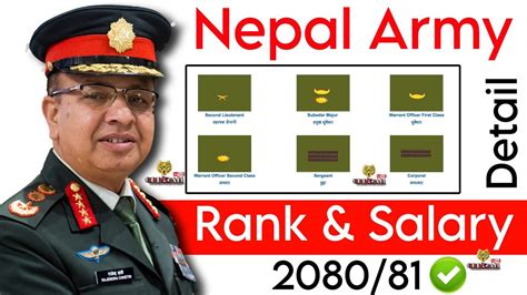 Nepal Army New Salary // 2080/81 / Rank and Salary / Gorkhali - YouTube