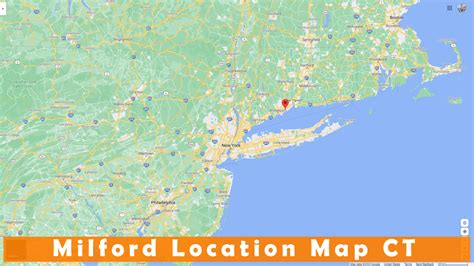 Milford, Connecticut Map