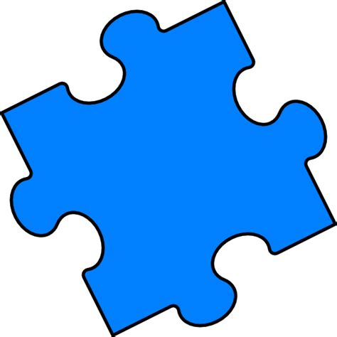 Blank puzzle piece clipart kid 2 – Clipartix