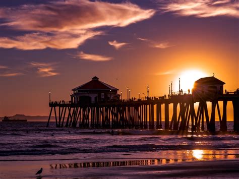 Vibrant Sunset Over Huntington Beach Pier: Photo Of The Day | Orange ...