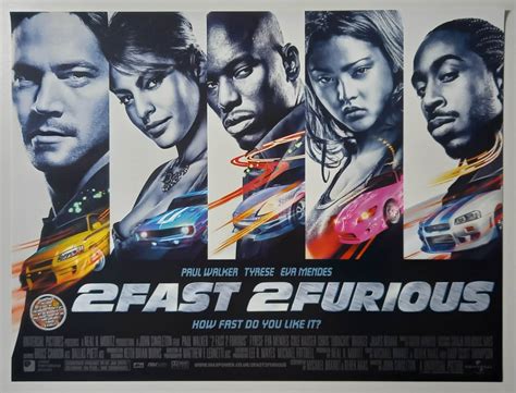 2 Fast 2 Furious Poster