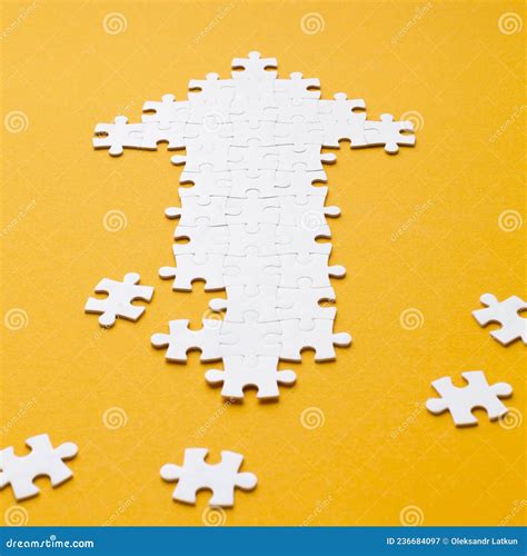 High Angle Puzzle Pieces Arrow. High Quality Photo Stock Image - Image ...