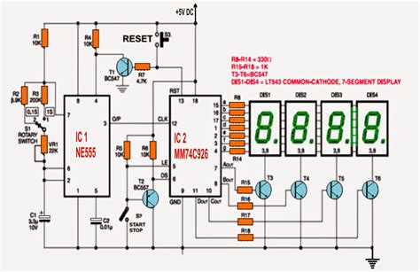 How to Make a Digital Stop Watch Circuit