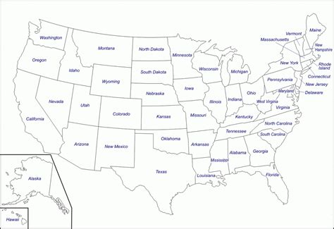 Usa Map Without States – Topographic Map of Usa with States