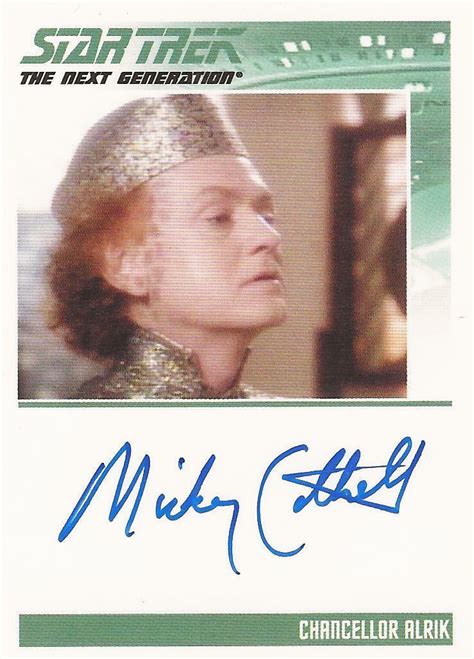 Star Trek TNG Heroes & Villains – Mickey Cottrell “Chanc Alrik ...