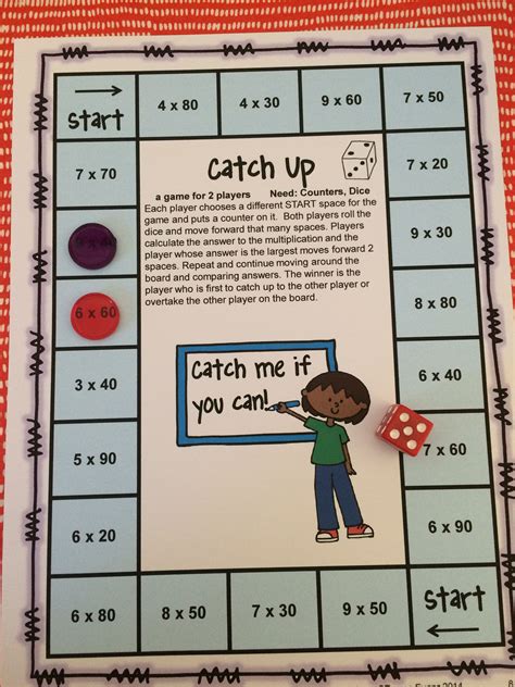 Math Games For 4th Graders Multiplication - Sara Battle's Math Worksheets