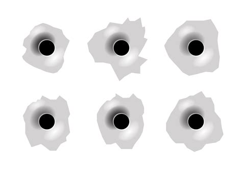 Free Bullet Holes Vector - Download Free Vector Art, Stock Graphics ...