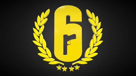 Rainbow-six-siege-logo 3D models - Sketchfab