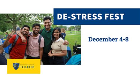 Week of ‘De-stress’ Activities Planned for Finals Beginning Dec. 4 ...