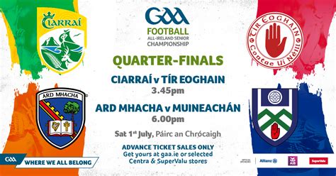 2023 GAA Football All-Ireland Senior Championship Quarter-Final – Kerry ...