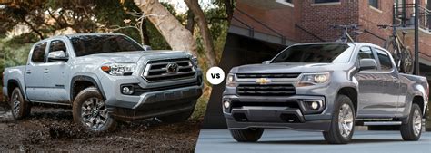 2021 Toyota Tacoma vs. 2021 Chevrolet Colorado | Performance Toyota ...