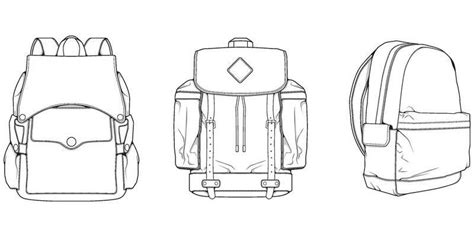 Backpack Sketch Vector Art, Icons, and Graphics for Free Download