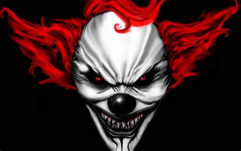 Creepy Evil Clown HD Wallpaper