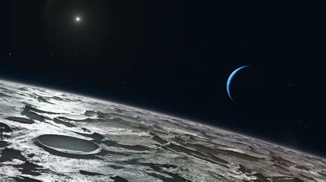 Artist's Impression of the Surface of Neptune’s Moon Triton | Earth Blog