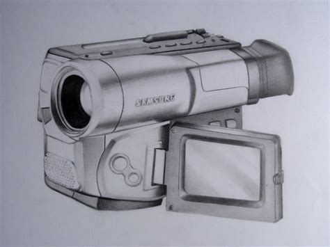 video camera pencil drawing by jpolanco on DeviantArt