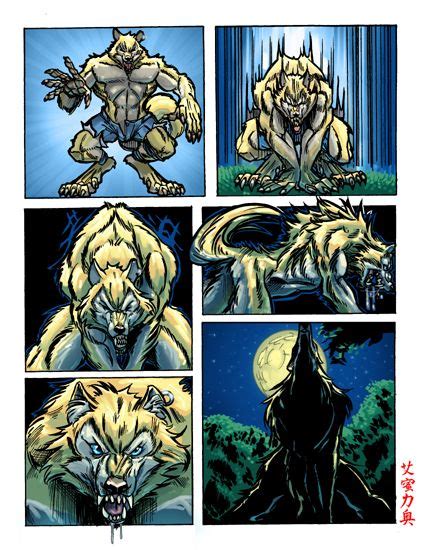 Shapeshifter Wolf - Comic page 4 #werewolf #shapeshifter #werewolves # ...