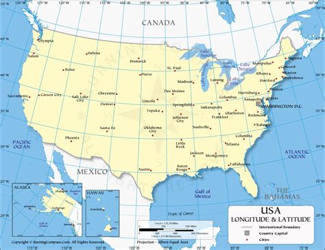 usa latitude and longitude map latitude and longitude map world map ...