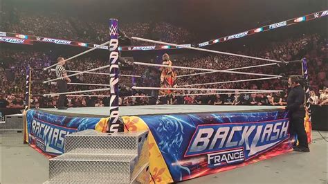 KABUKI WARRIORS ENTRANCE AT WWE BACKLASH LYON - RINGSIDE #wwe #backlash ...