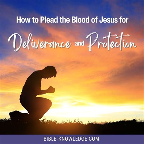 Blood of Jesus - How to Plead it for Deliverance and Protection