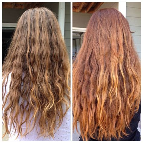 Lush henna for hair, Rouge. Before and after. | Henna hair dyes, Dying ...