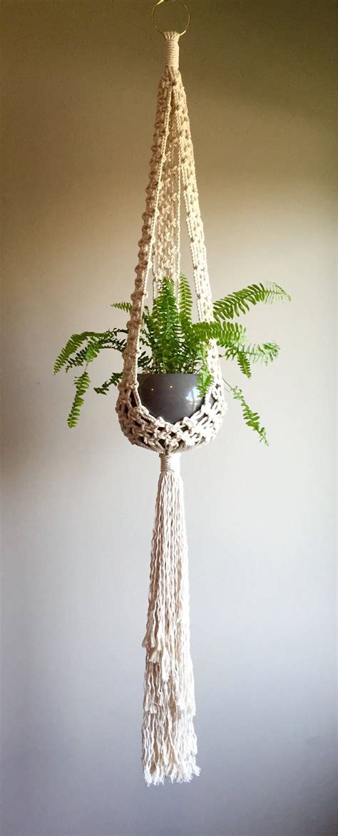 STELLA Macramé Pattern Intermediate//plant Hangerpdf DIY Tutorial ...