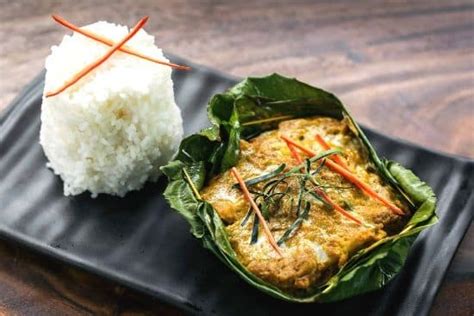 Traditional Cambodian Khmer Fish Amok Curry | TripCompanion Tours