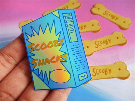 Scooby Snacks / 3 PC SET / 1 Scooby Snacks Box & 2 Scooby | Etsy