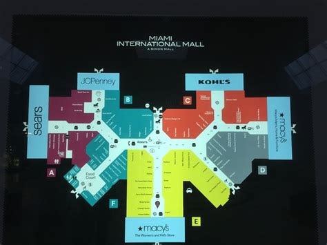 Dolphin Mall Map Miami