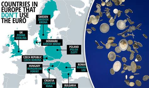 MAPPED: Countries in Europe where you don’t need to use the euro ...