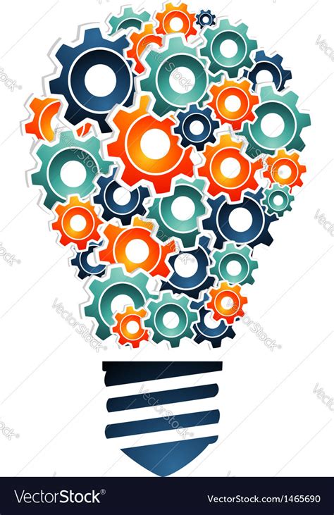 Industrial innovation concept Royalty Free Vector Image