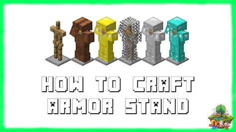 Minecraft 1.8.4: How To Make An ARMOR STAND! Recipe Tutorial for ...