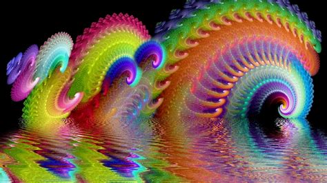 Psychedelic 3D Fractal Digital Art HD Trippy Wallpapers | HD Wallpapers ...