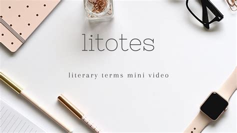 LITOTES | Literary Terms Mini Video - YouTube