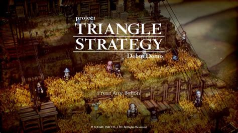 De politik Blog: Project Triangle Strategy demo hands-on: Unique ...