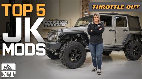 Jeep JK First 5 Mods | Top 5 Mods For Your Wrangler JK - Throttle Out ...