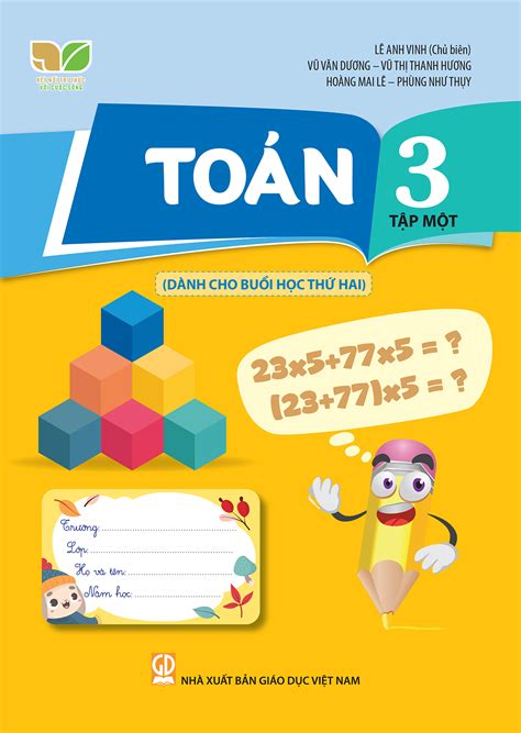 TOÁN LỚP 3 - TẬP 1 (Dành cho buổi học thứ hai - Kết nối tri thức với ...