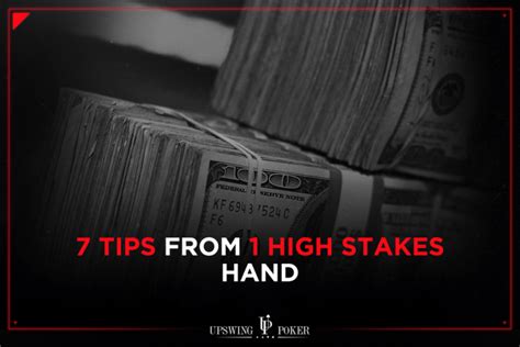 7 Tips You Can Learn from 1 High Stakes Online Poker Hand - Upswing Poker