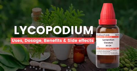 Lycopodium 30, 200, 1M Uses, Benefits, Dosage & Side Effects