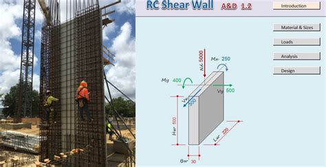 RC Shear Wall Analysis And Design Excel sheet - Engineering Discoveries