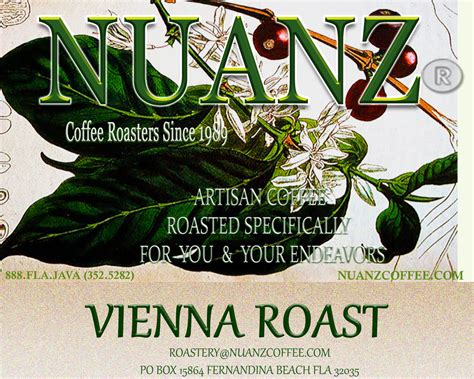 VIENNA ROAST - Nuanz Coffee Roasters