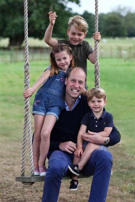 Prince William Is Tackled By His Children in Charming New Royal Family ...