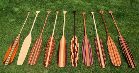 CUSTOM Handcrafted Wood Canoe Paddles by Winnebago Paddles in 2021 ...