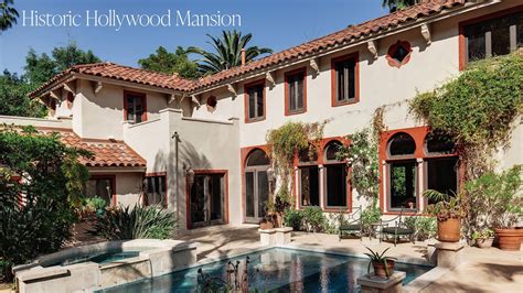 Historic Hollywood Mansion- Los Angeles - YouTube