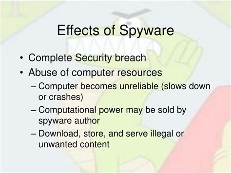 PPT - Spyware and Adware PowerPoint Presentation, free download - ID ...