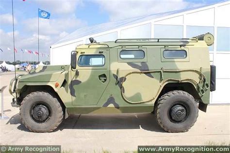 Tigr-M GAZ-233114 4x4 multipurpose tactical armoured vehicle technical ...